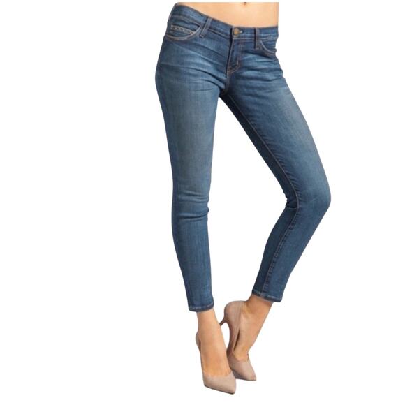 Current/Elliott Denim - Current/Elliott Womens The stiletto Townie jeans, skinny,mid-rise, Size 25-0